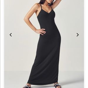NWT FABLETICS black maxi dress
